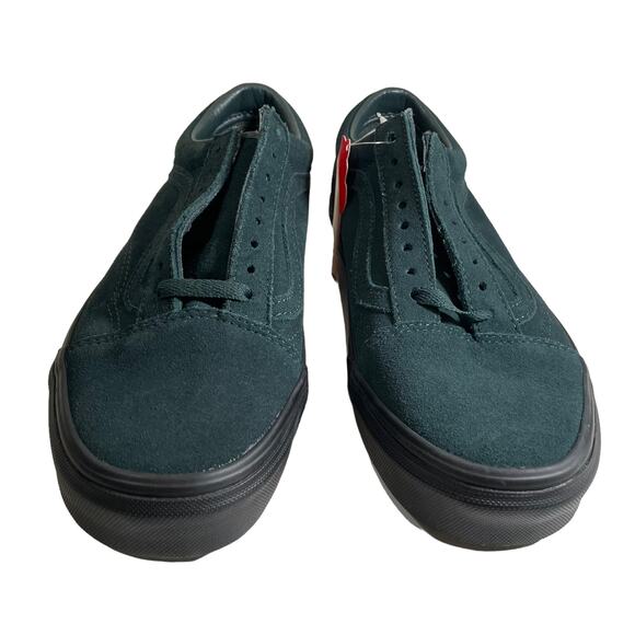 NWT Vans Old Skool Sneaker Black Outsole Darkest Spruce Size Mens 7.5 New - Picture 4 of 7
